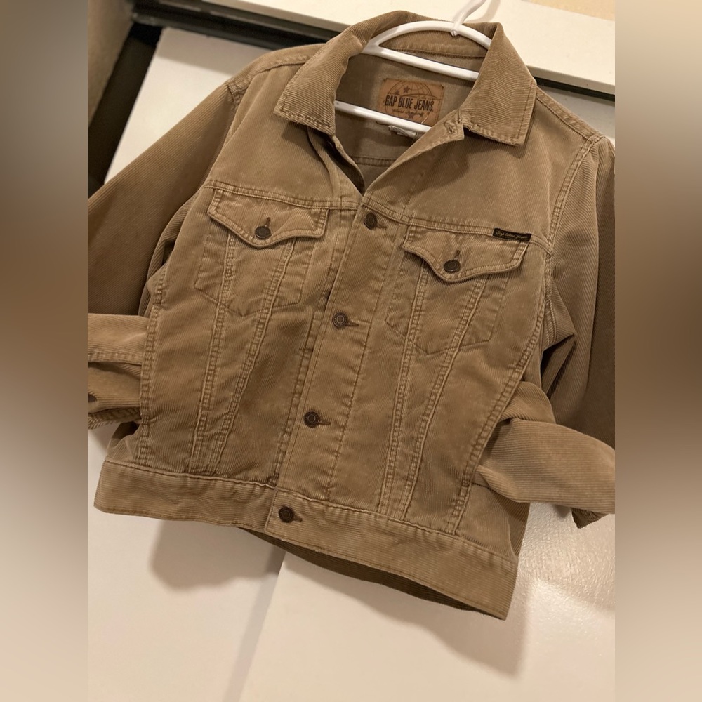 Vintage GAP Corduroy Tan Jacket